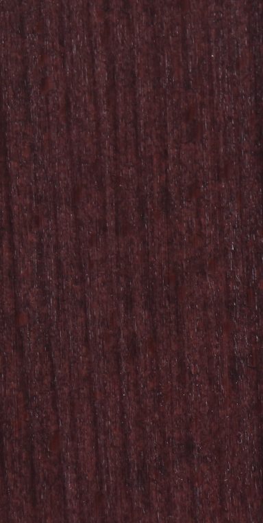 Wenge 2 Dunkelbraune, strukturierte Holzmaserung mit länglichen Linien.